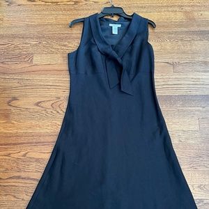 Sarah Spencer Black Linen Dress Sz 8